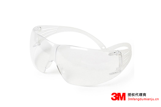 3M SF201AF透明防霧防護眼鏡